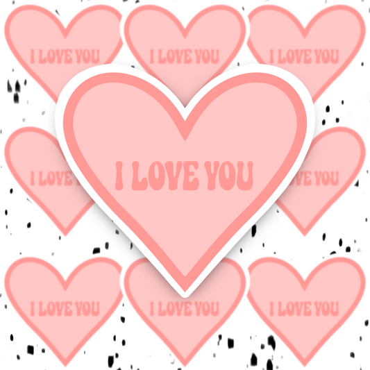ILoveYou Sticker