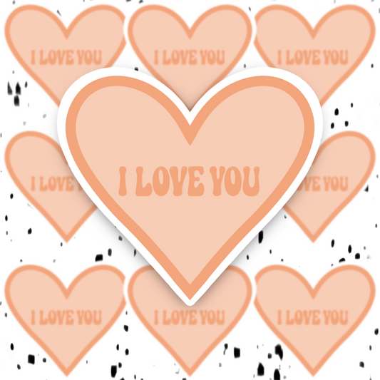 ILoveYou Sticker