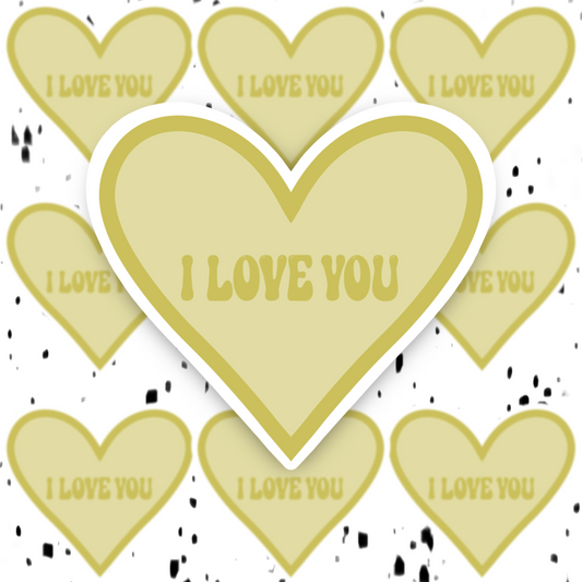ILoveYou Sticker