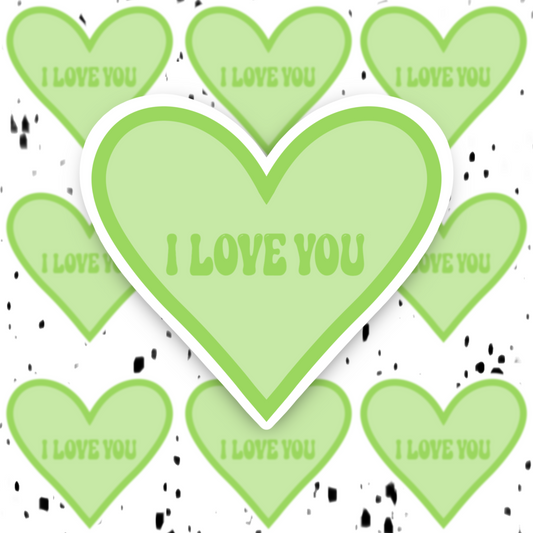 ILoveYou Sticker