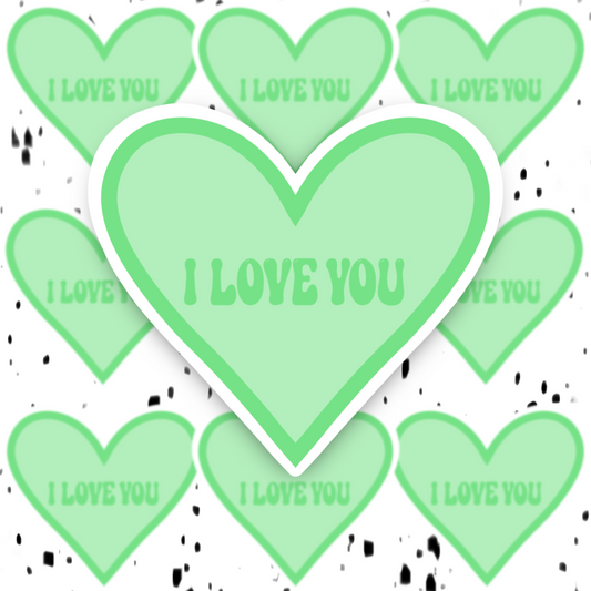ILoveYou Sticker
