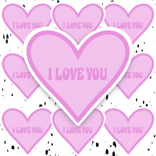 ILoveYou Sticker