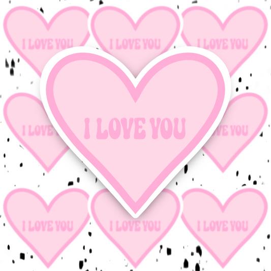 ILoveYou Sticker