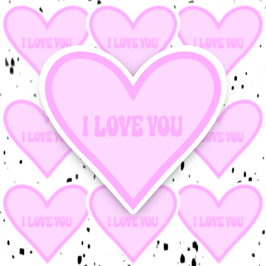 ILoveYou Sticker