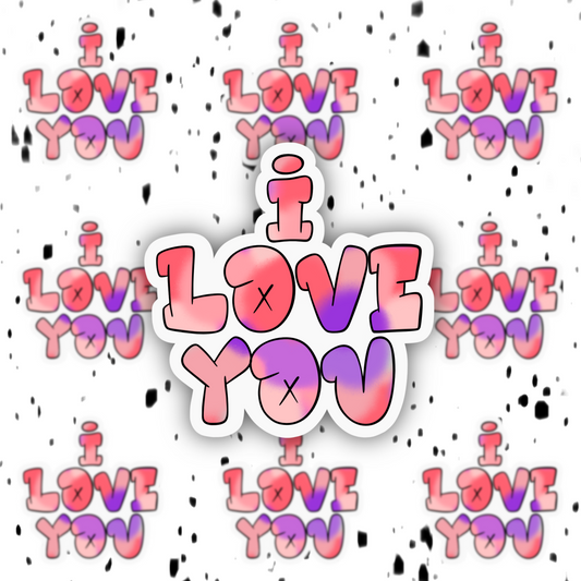 ILoveYou Sticker