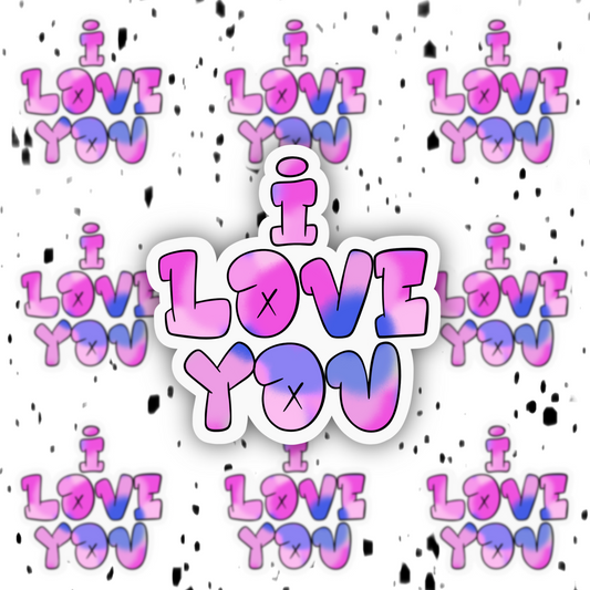 ILoveYou Sticker