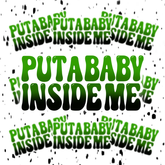 Put A Baby Inside Me Sticker