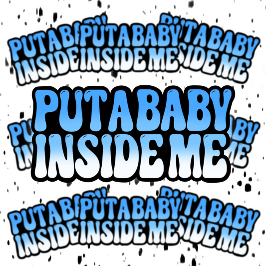 Put A Baby Inside Me Sticker
