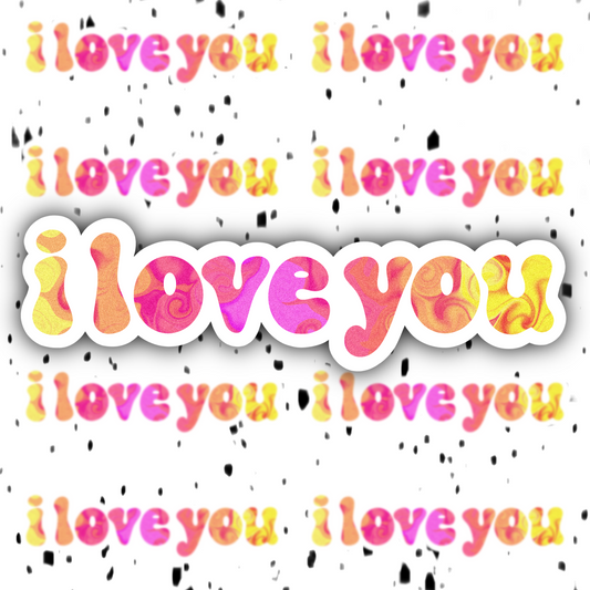 ILoveYou Sticker