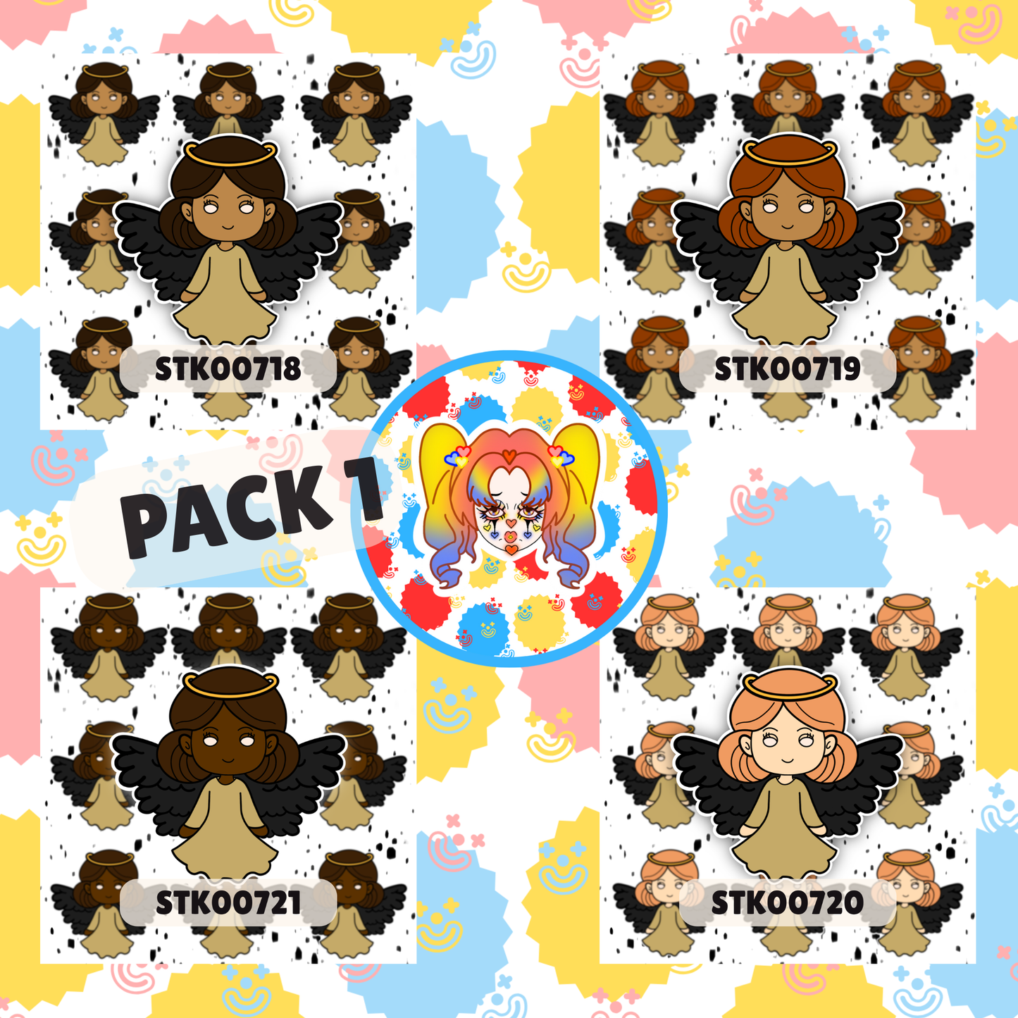 Angelic Beauty Stickers