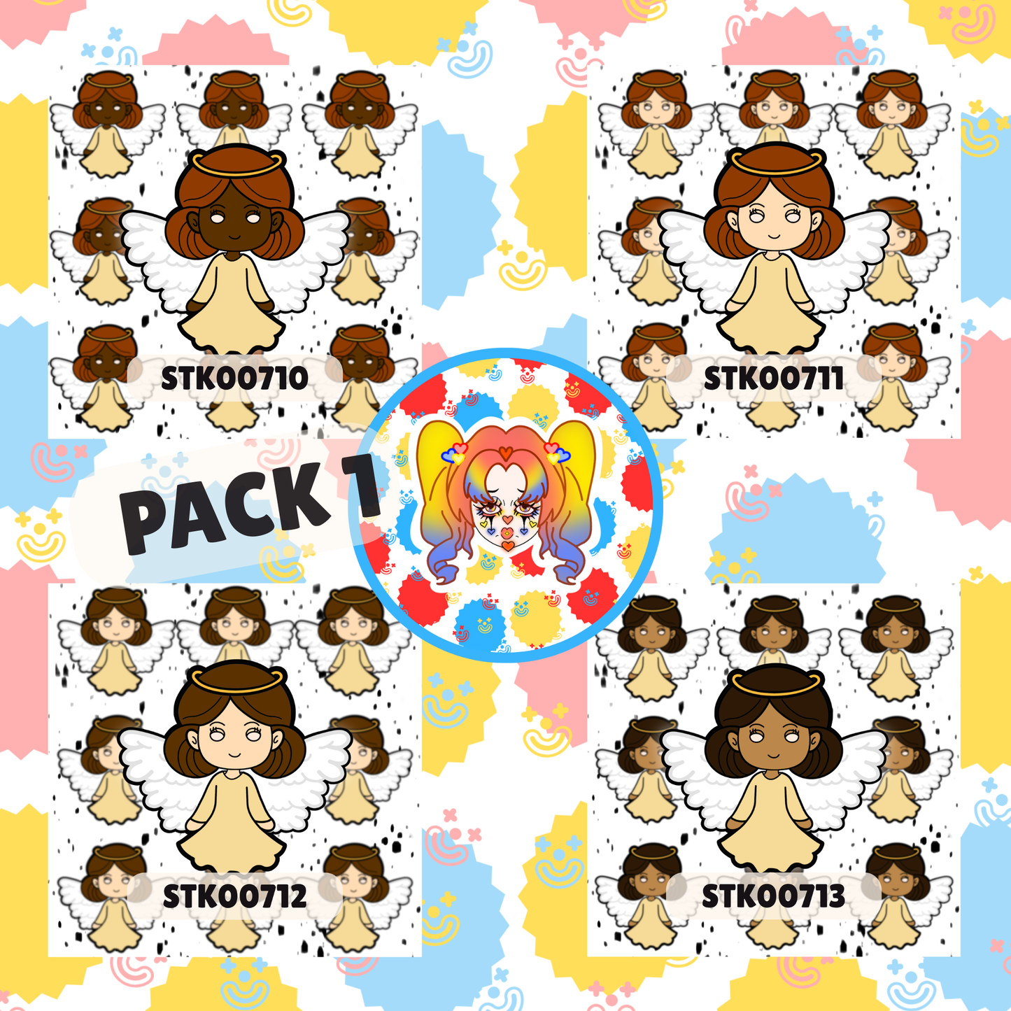 Angelic Beauty Stickers