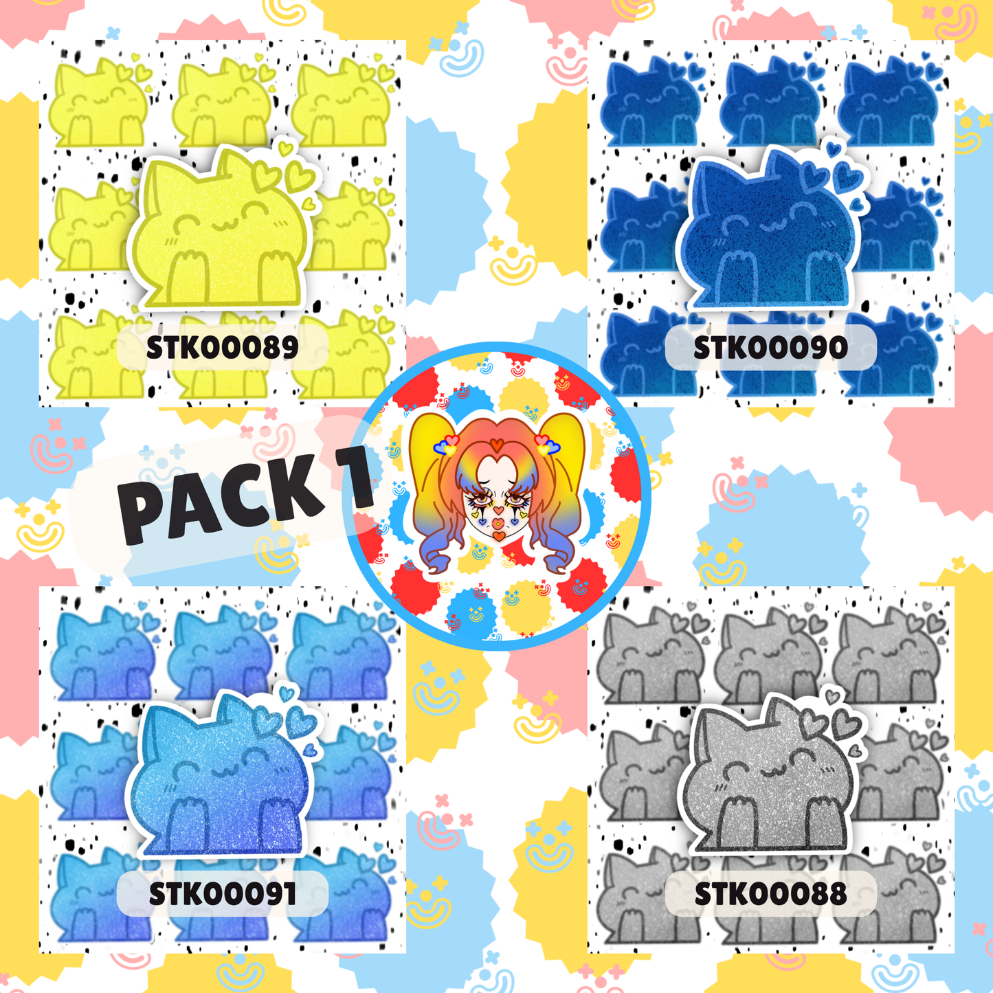 Pretty Kitty Stickers