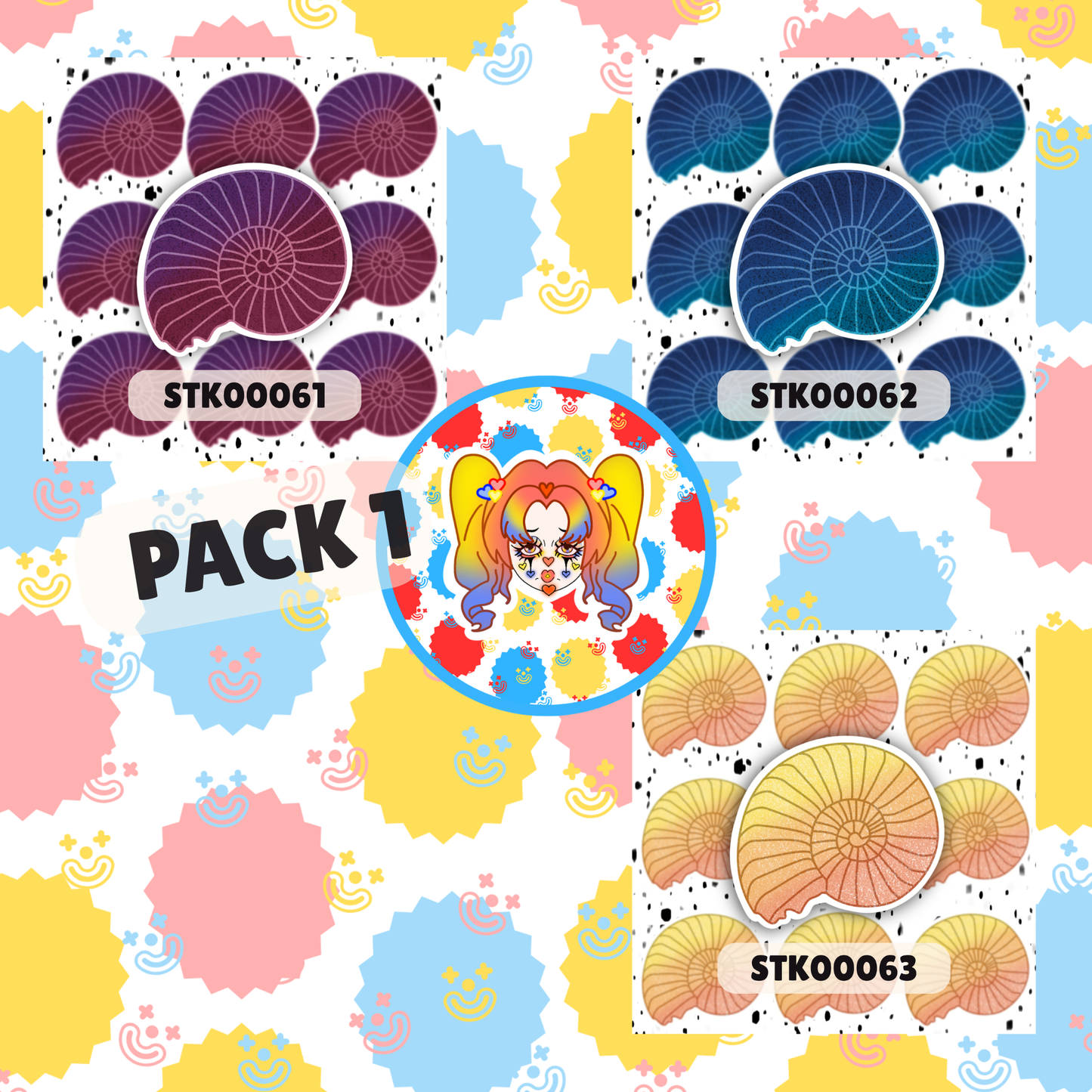 Shell Stickers