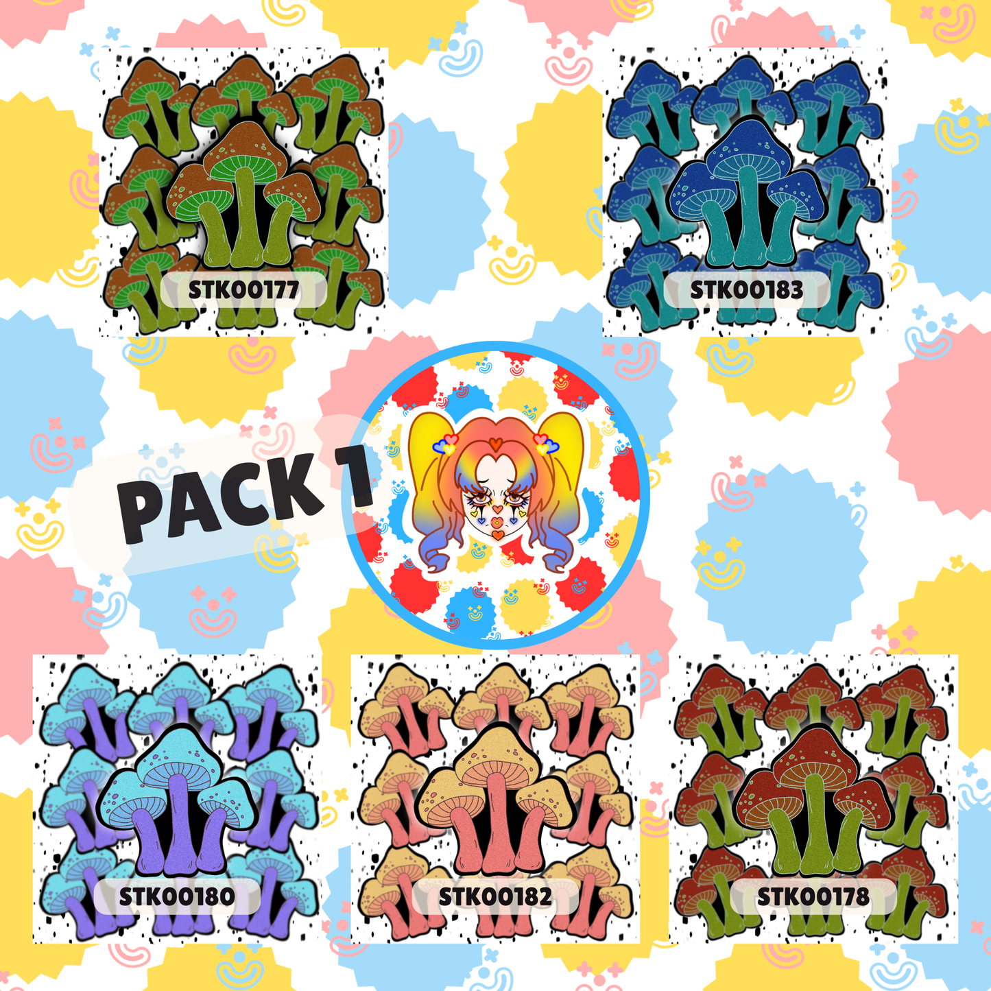 Shroomy Stickers