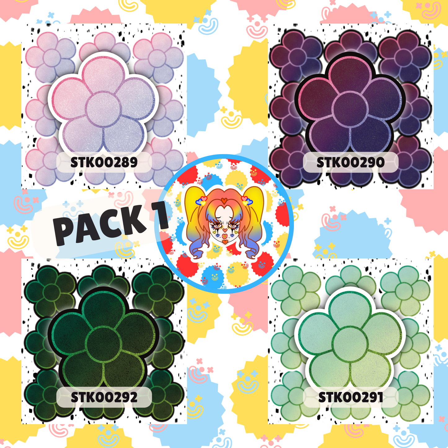 Flower Stickers