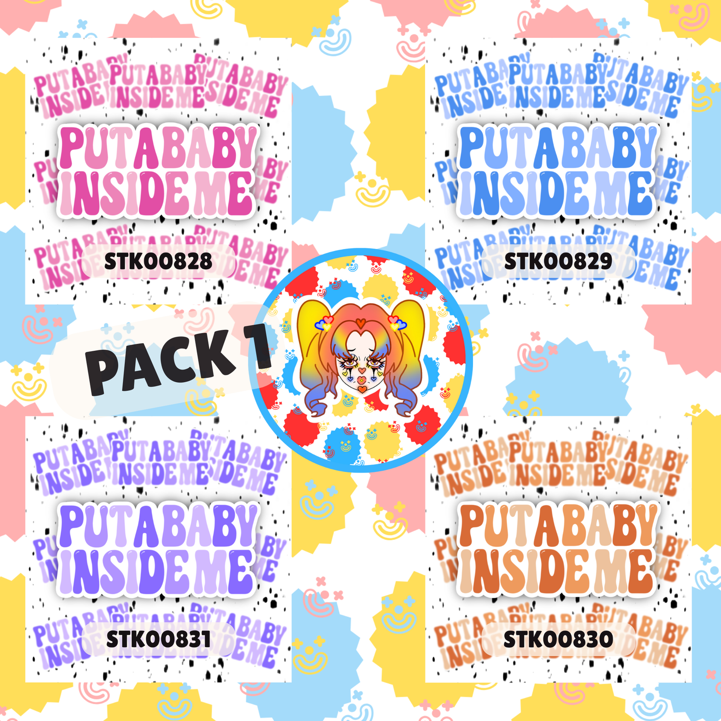 Baby Me Stickers