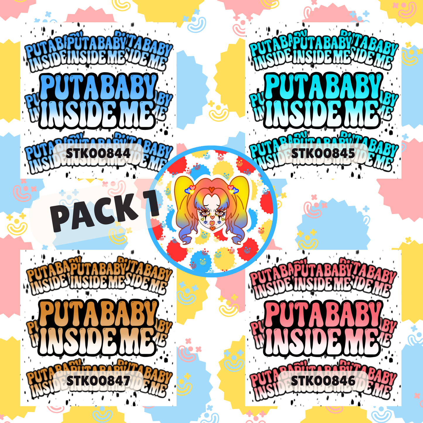 Baby Me Stickers