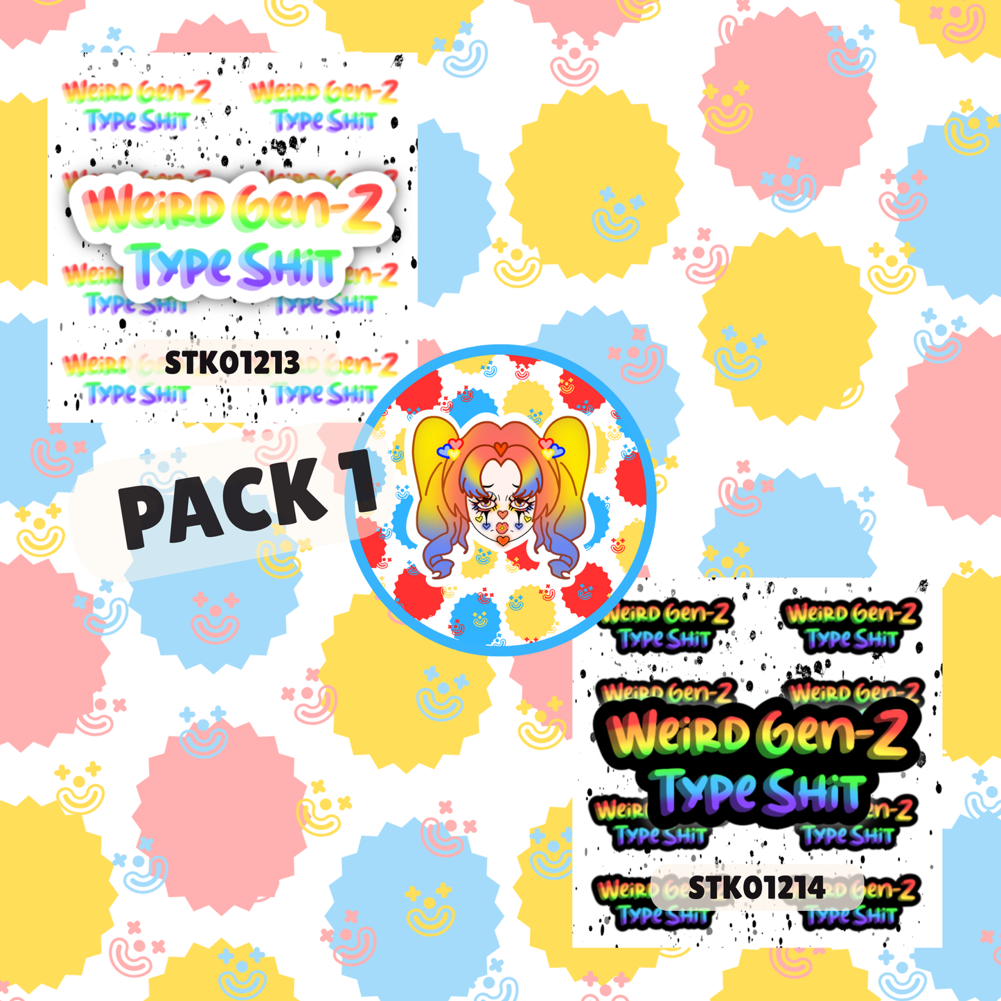 GenZ Type Shit Stickers