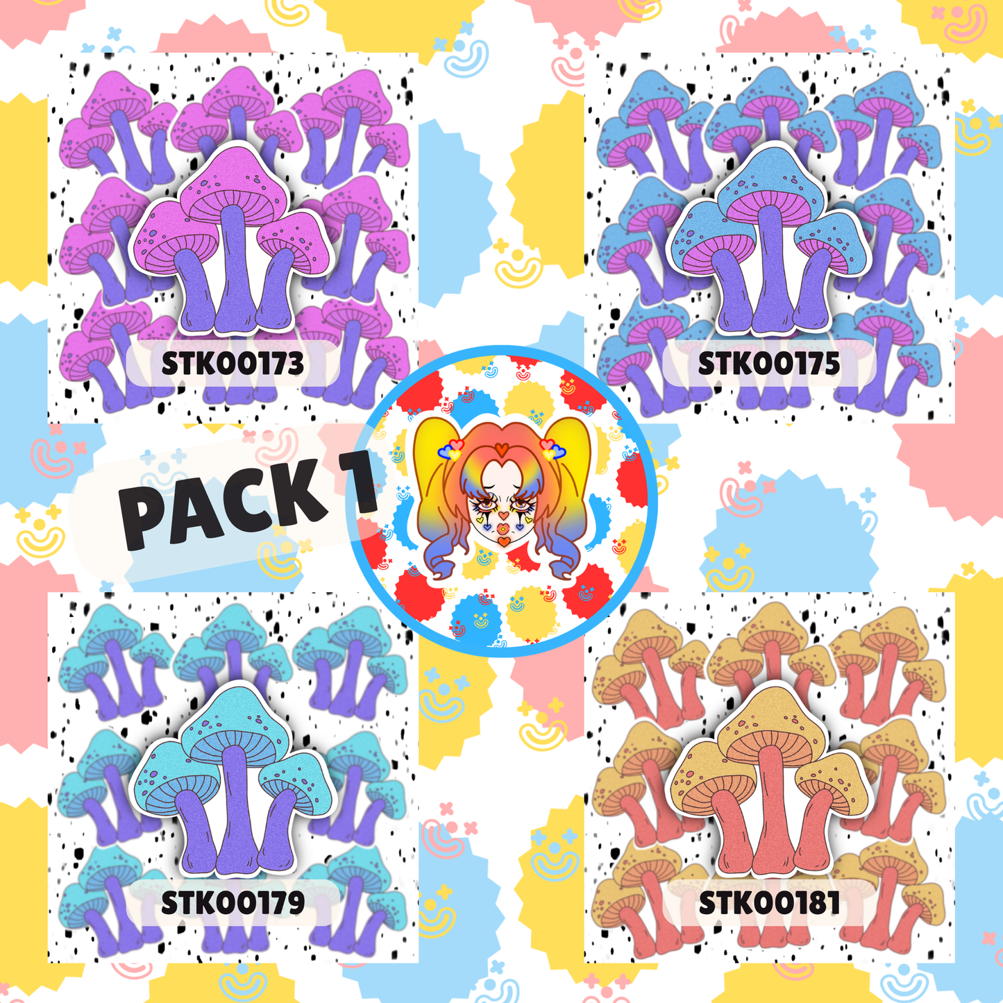 Shroomy Stickers