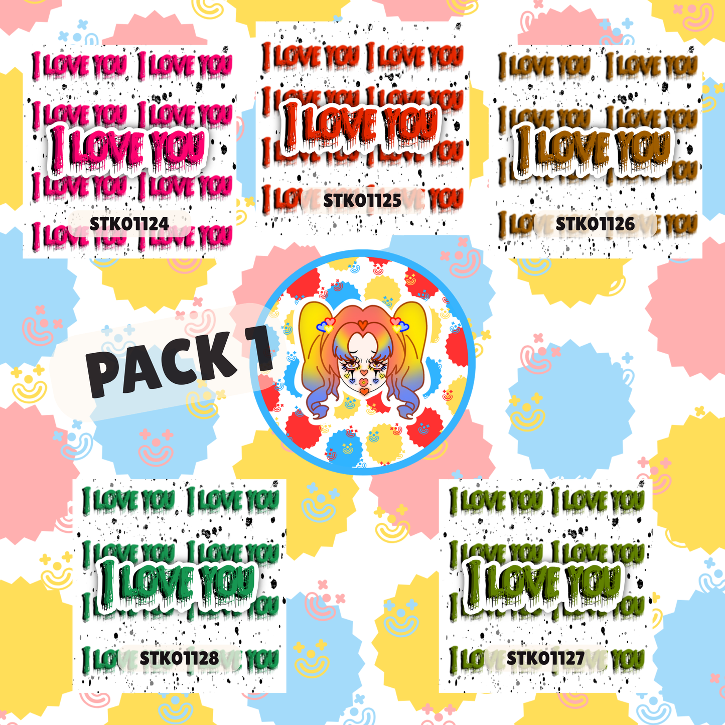 ILY Stickers