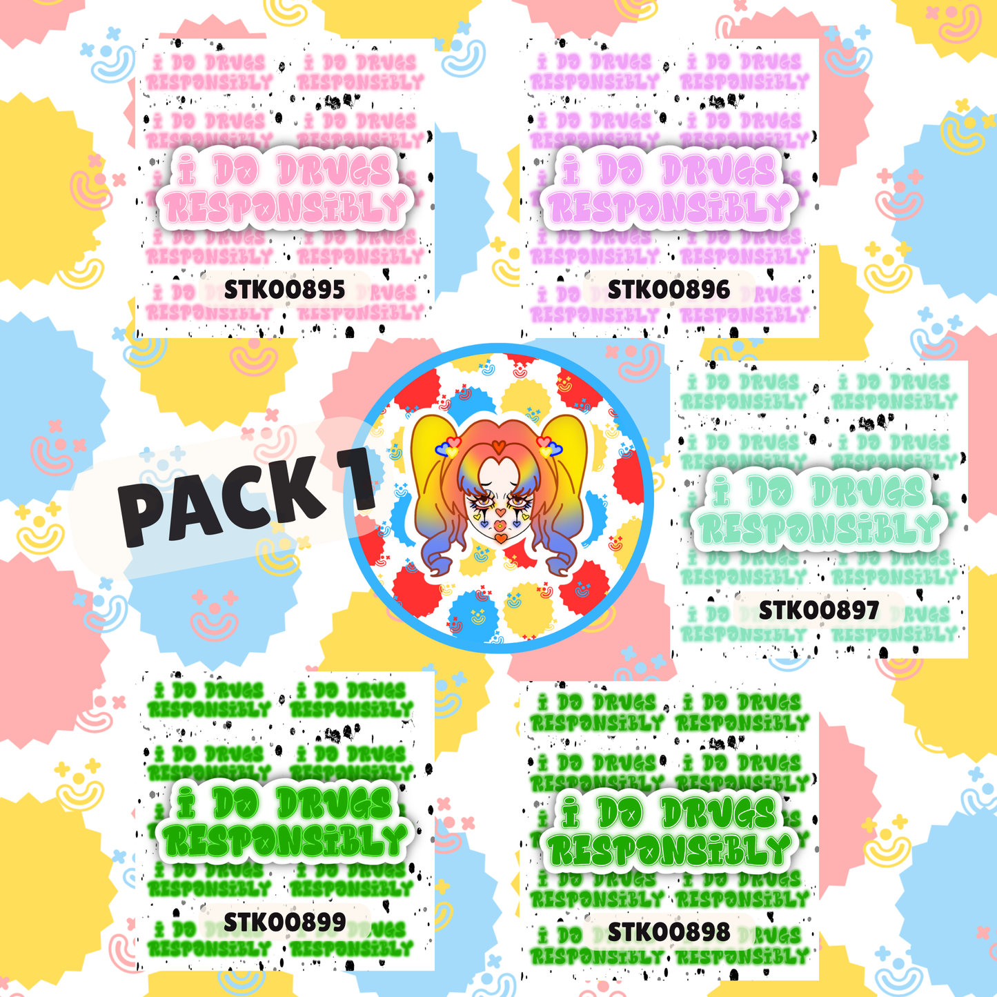 Do Drugs Responsibly Stickers