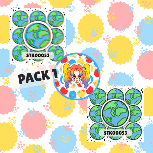 Earth Stickers