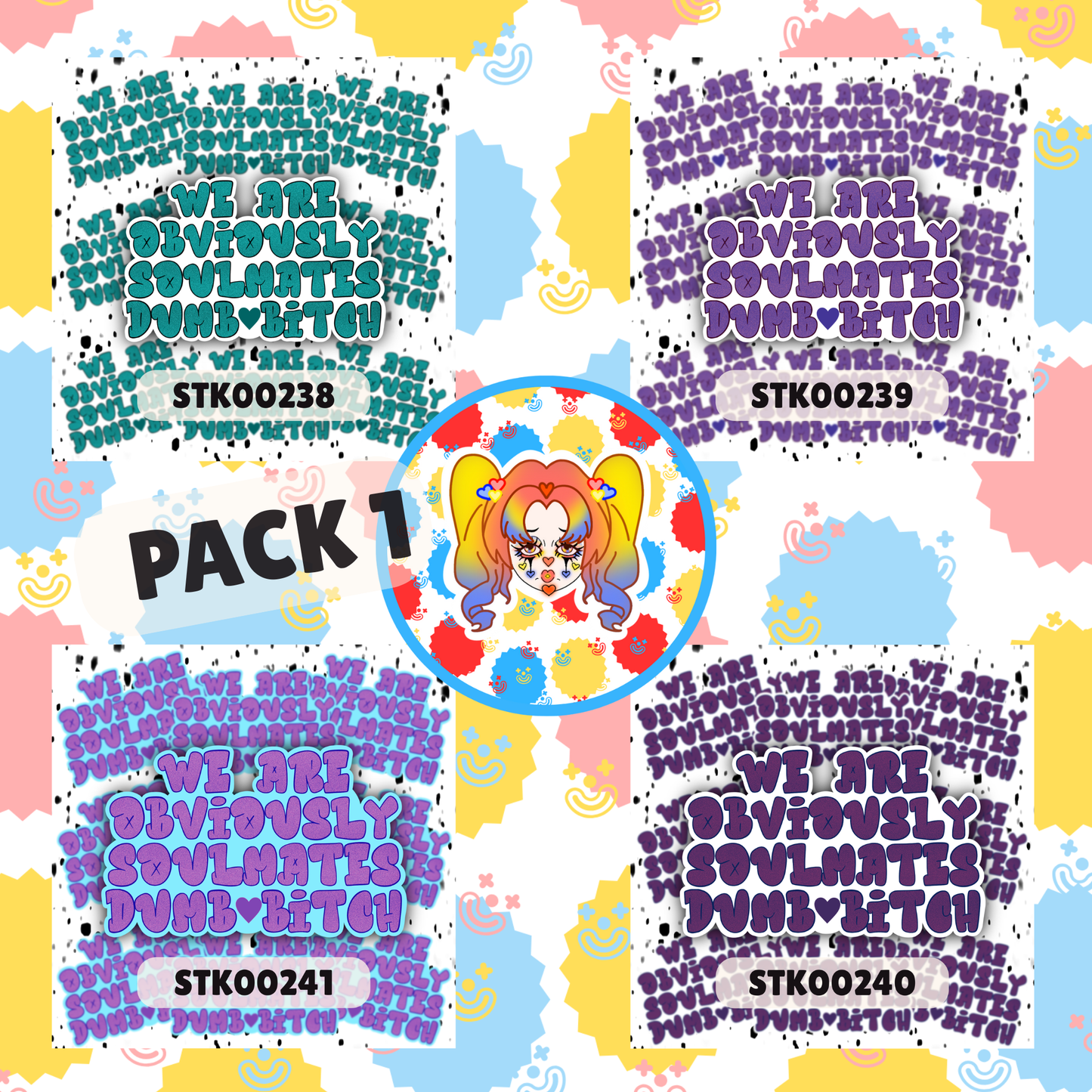 Soulmates Dummy Stickers