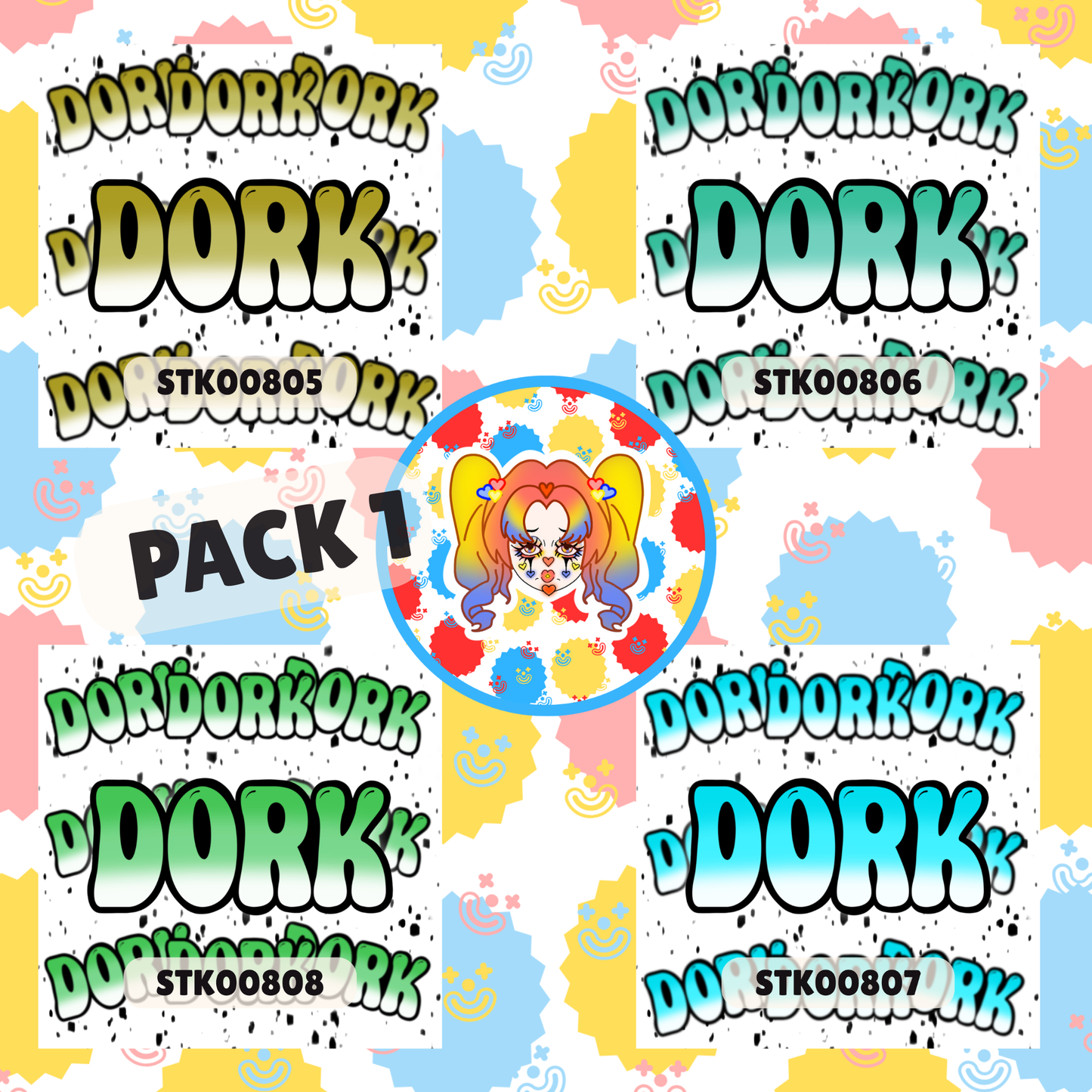 Dork Stickers
