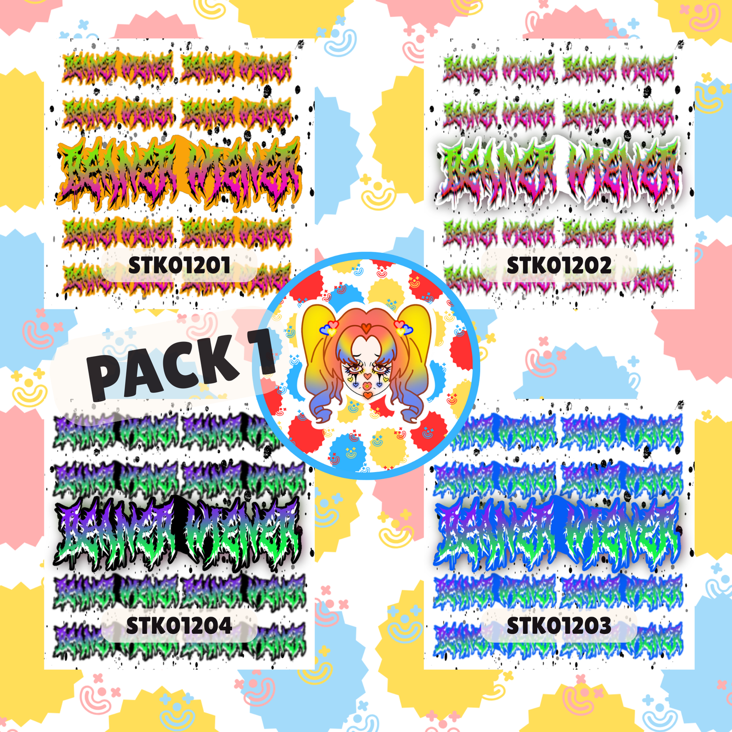 Beaner Wiener Stickers