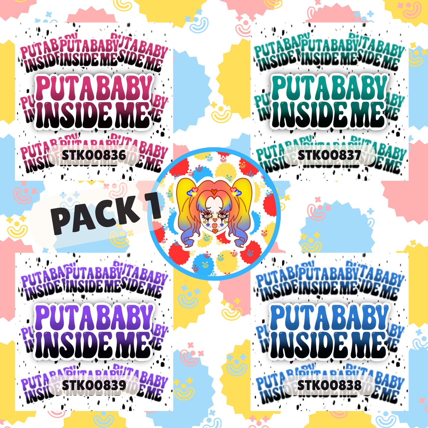 Baby Me Stickers