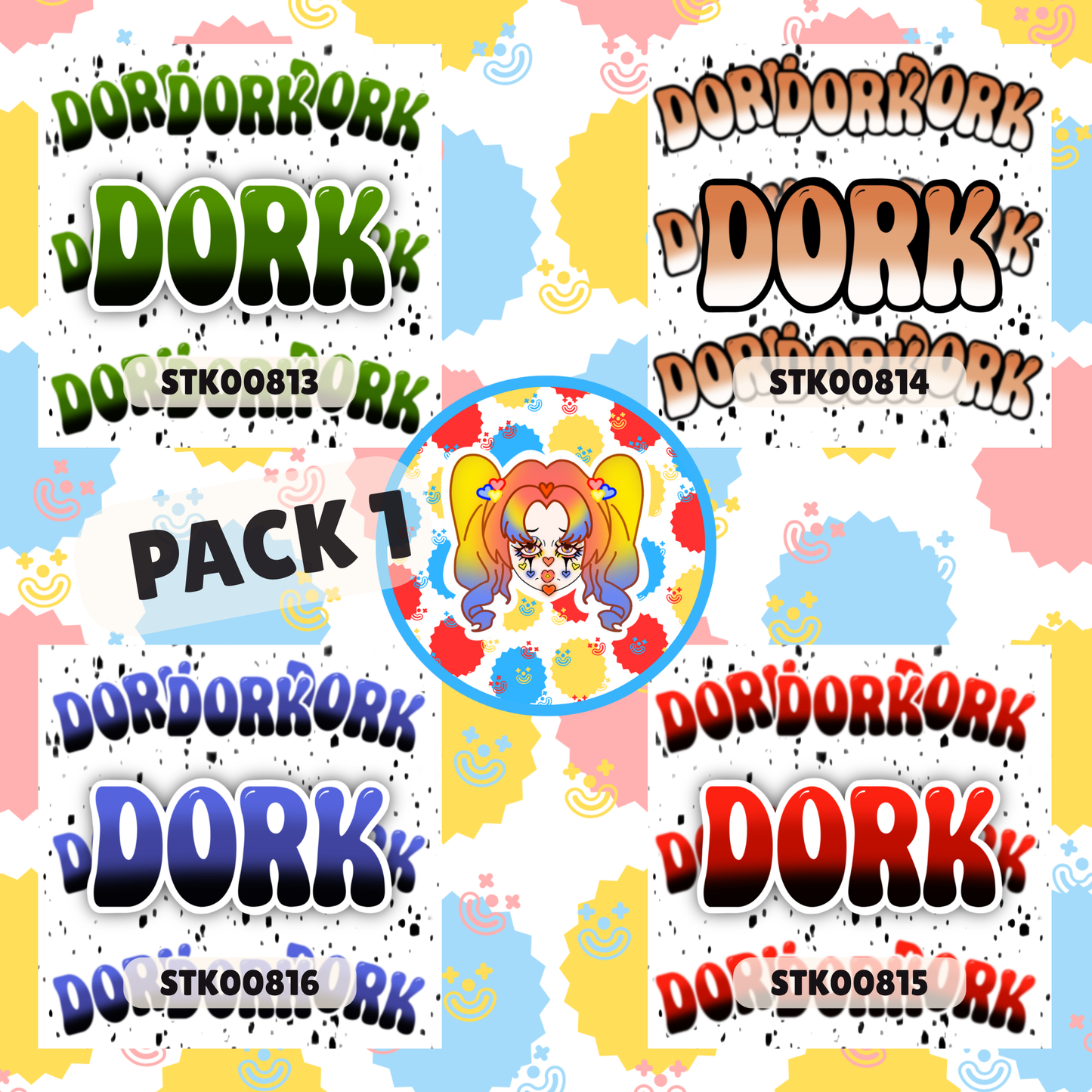 Dork Stickers