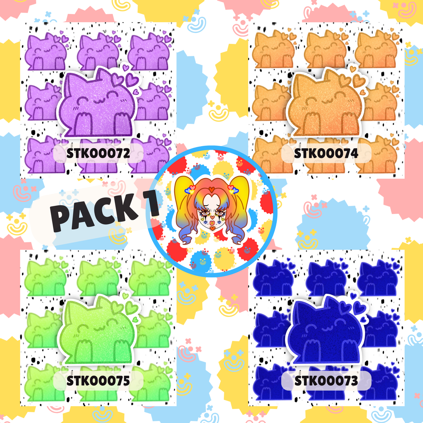 Pretty Kitty Stickers