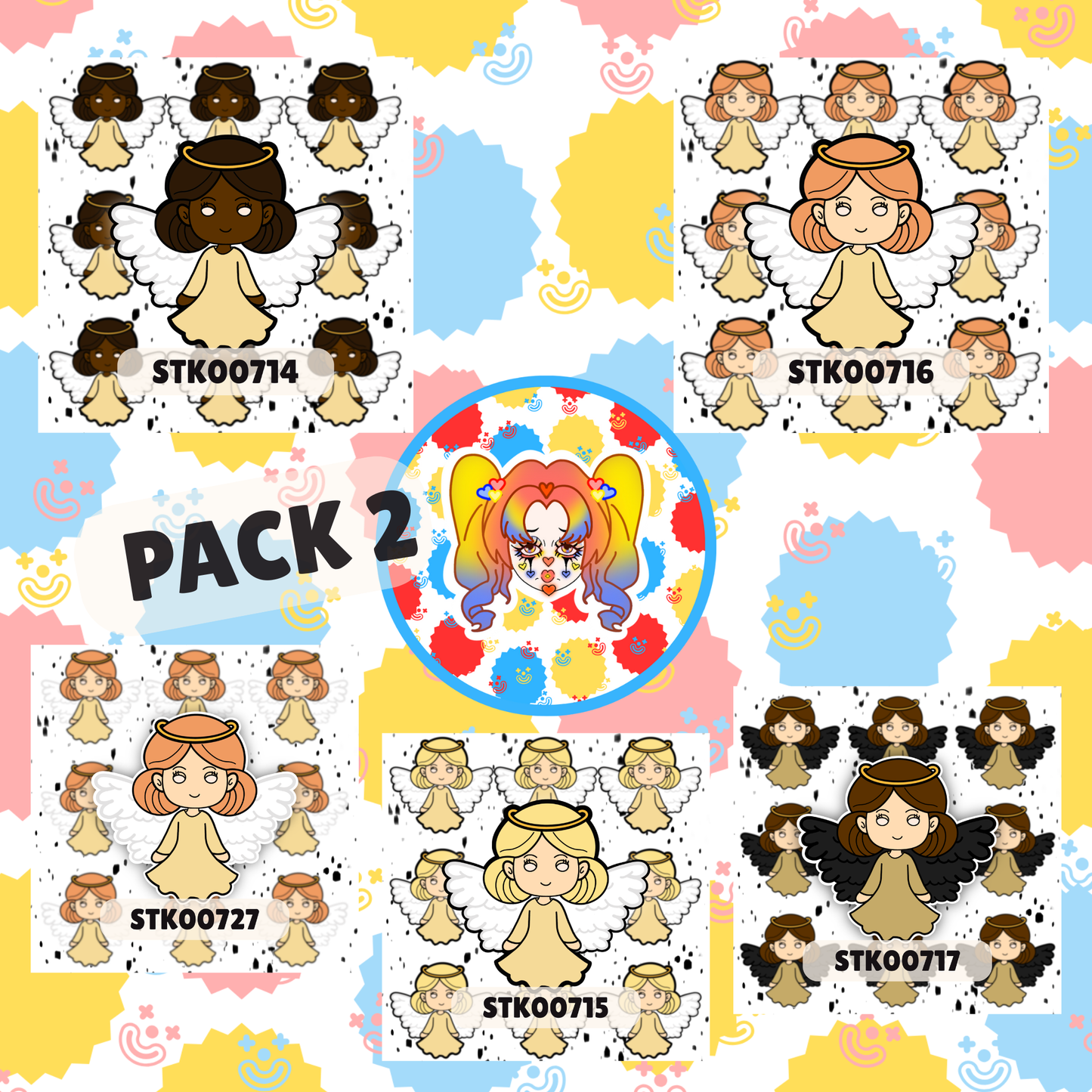 Angelic Beauty Stickers