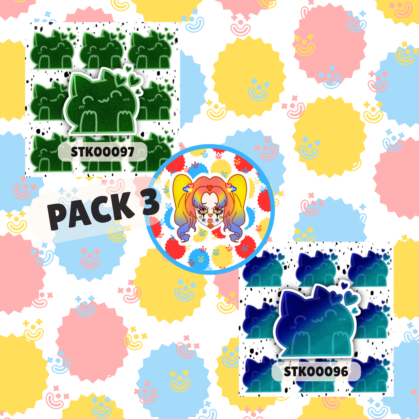 Pretty Kitty Stickers