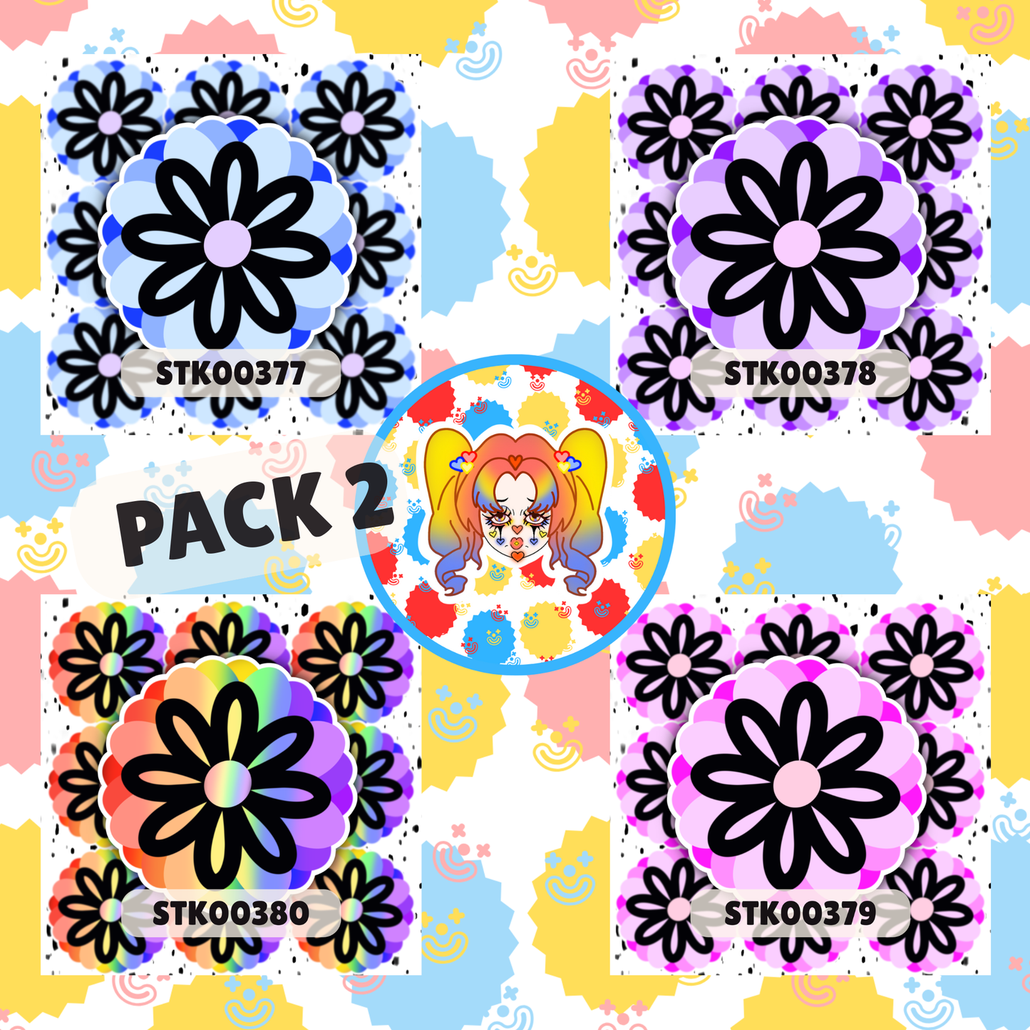 Flower Stickers