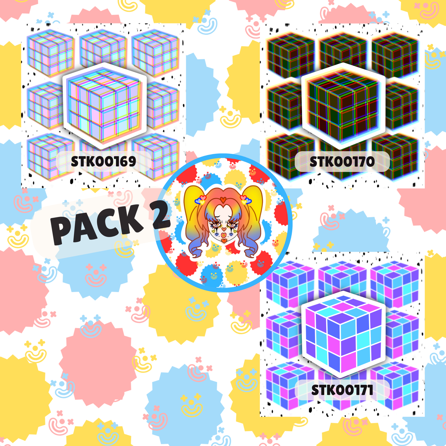 Rubik Cube Stickers