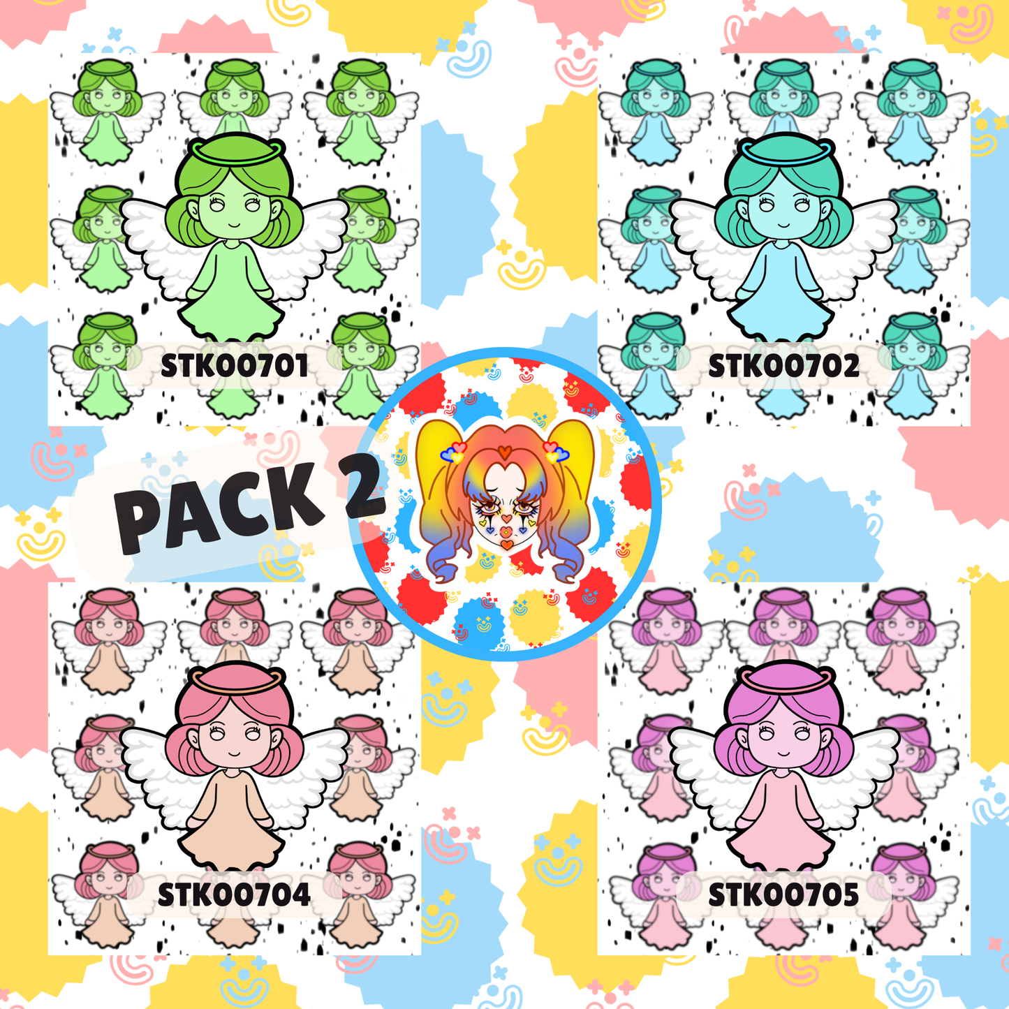 Devilish & Angelic Beauty Stickers