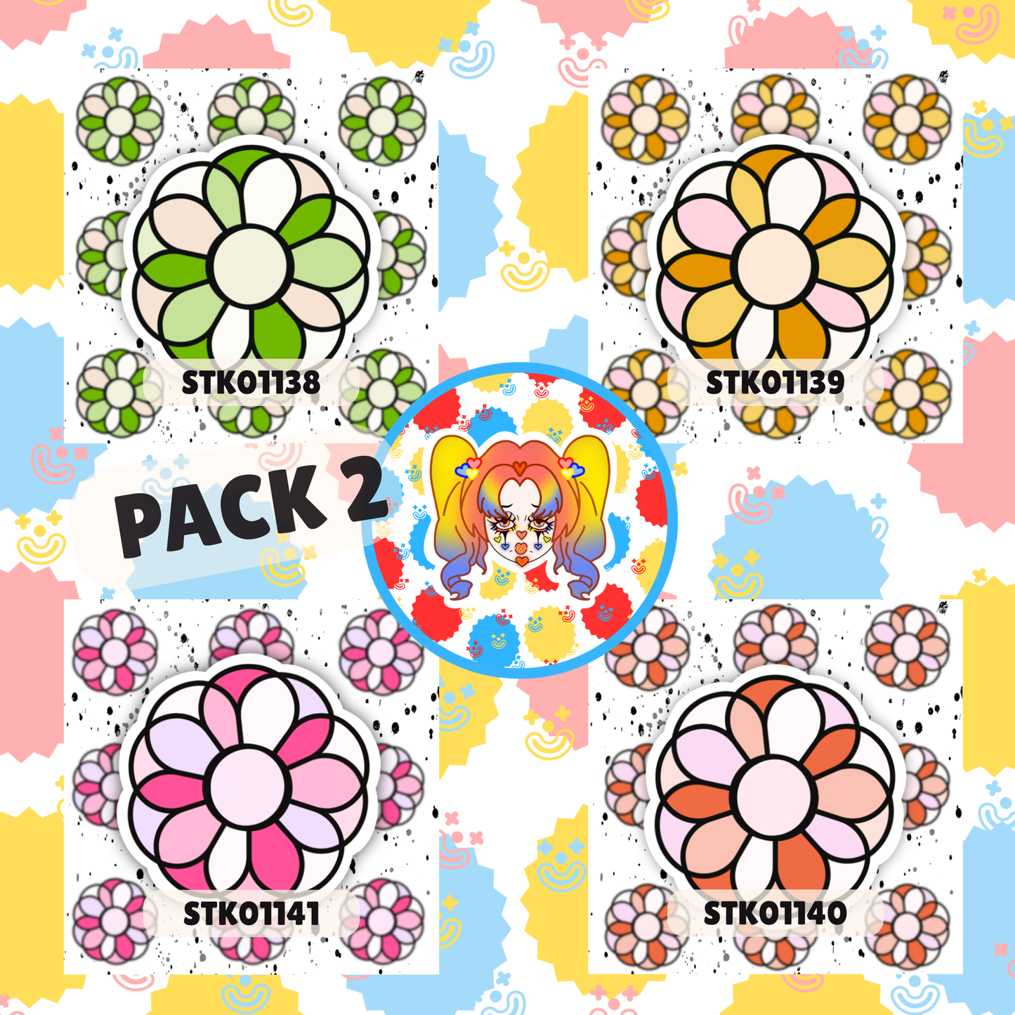 Flower Stickers
