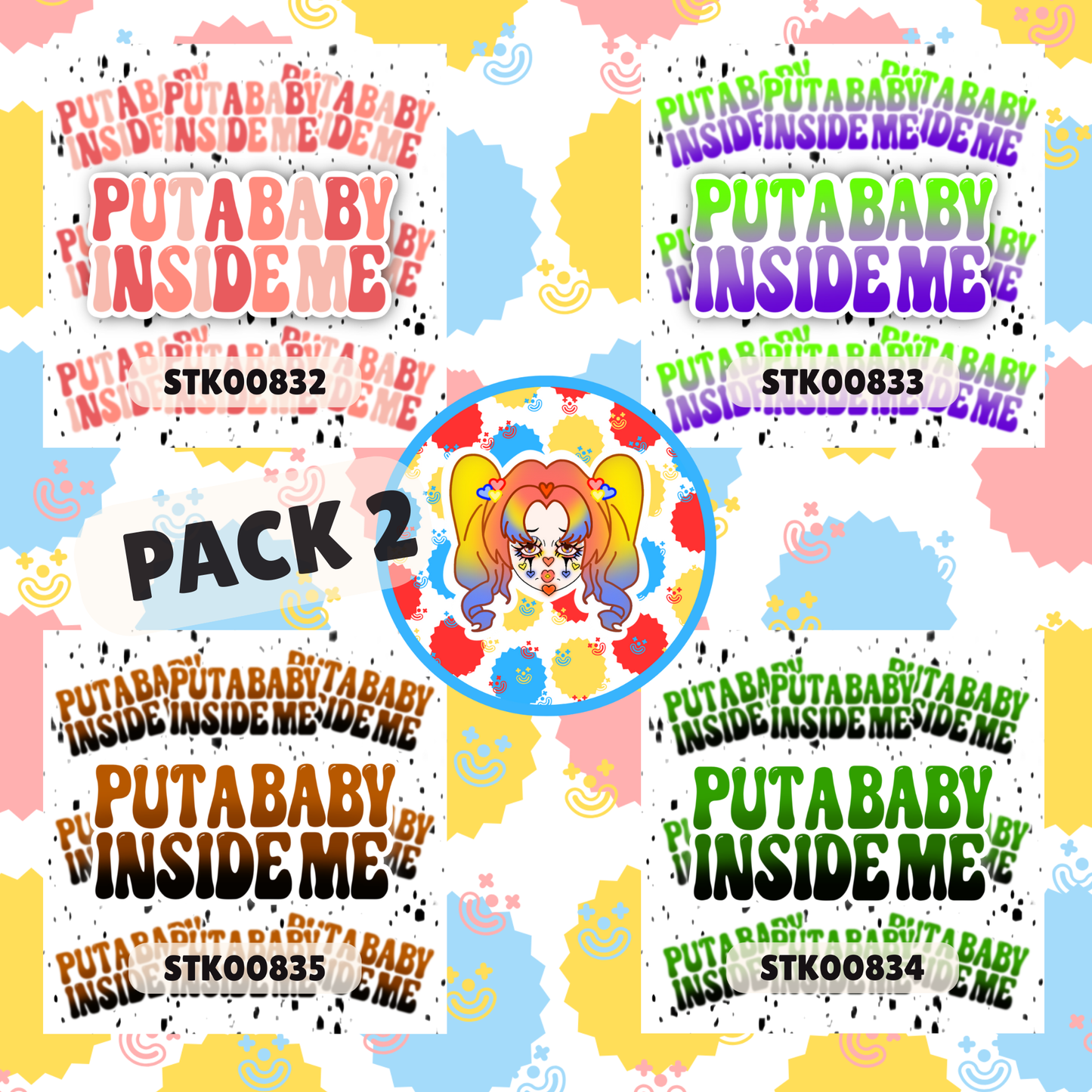 Baby Me Stickers