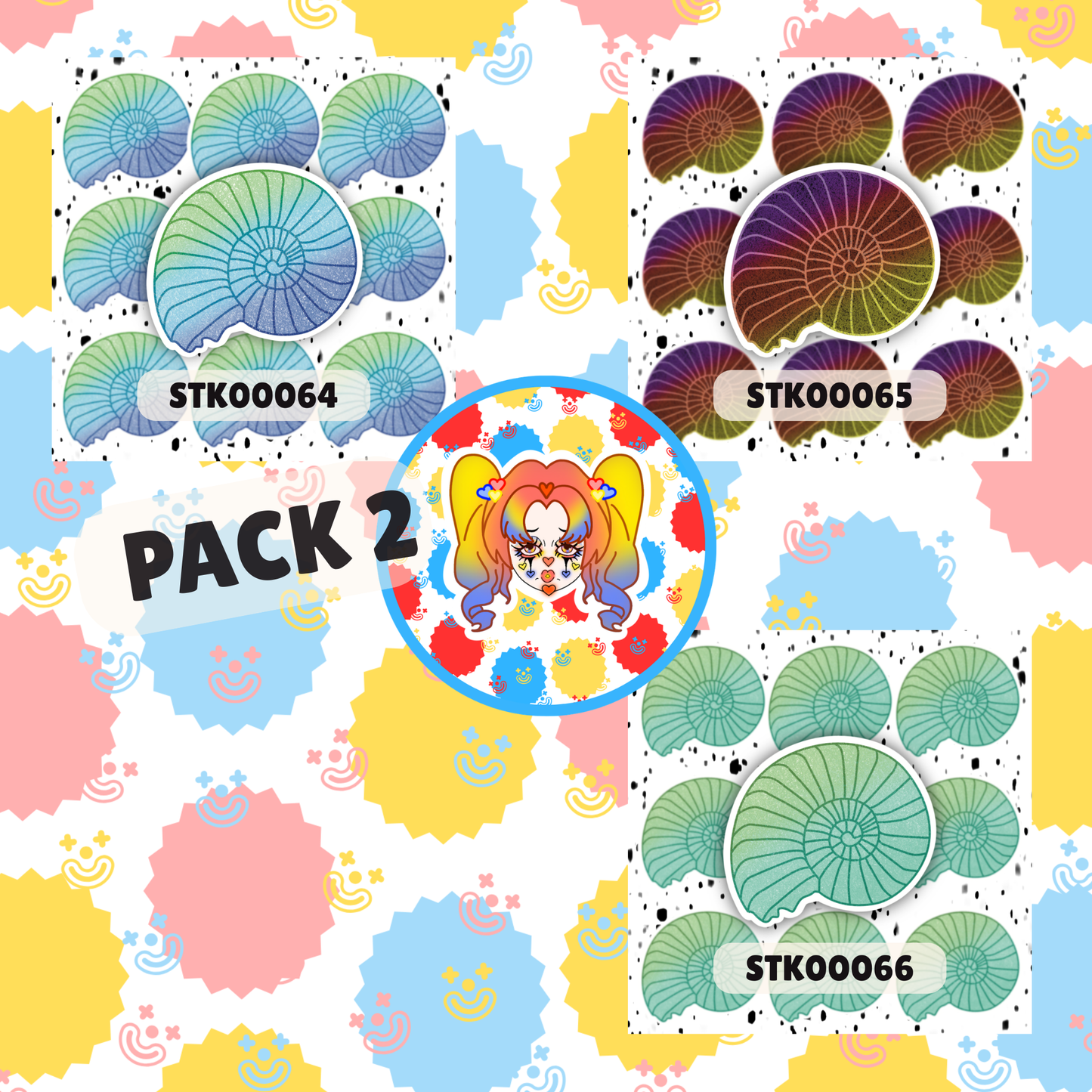 Shell Stickers