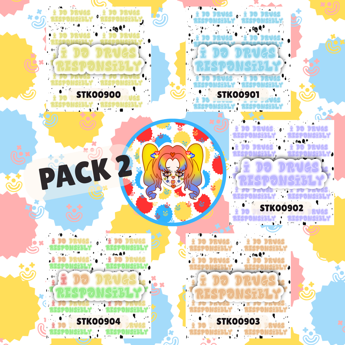 Do Drugs Responsibly Stickers