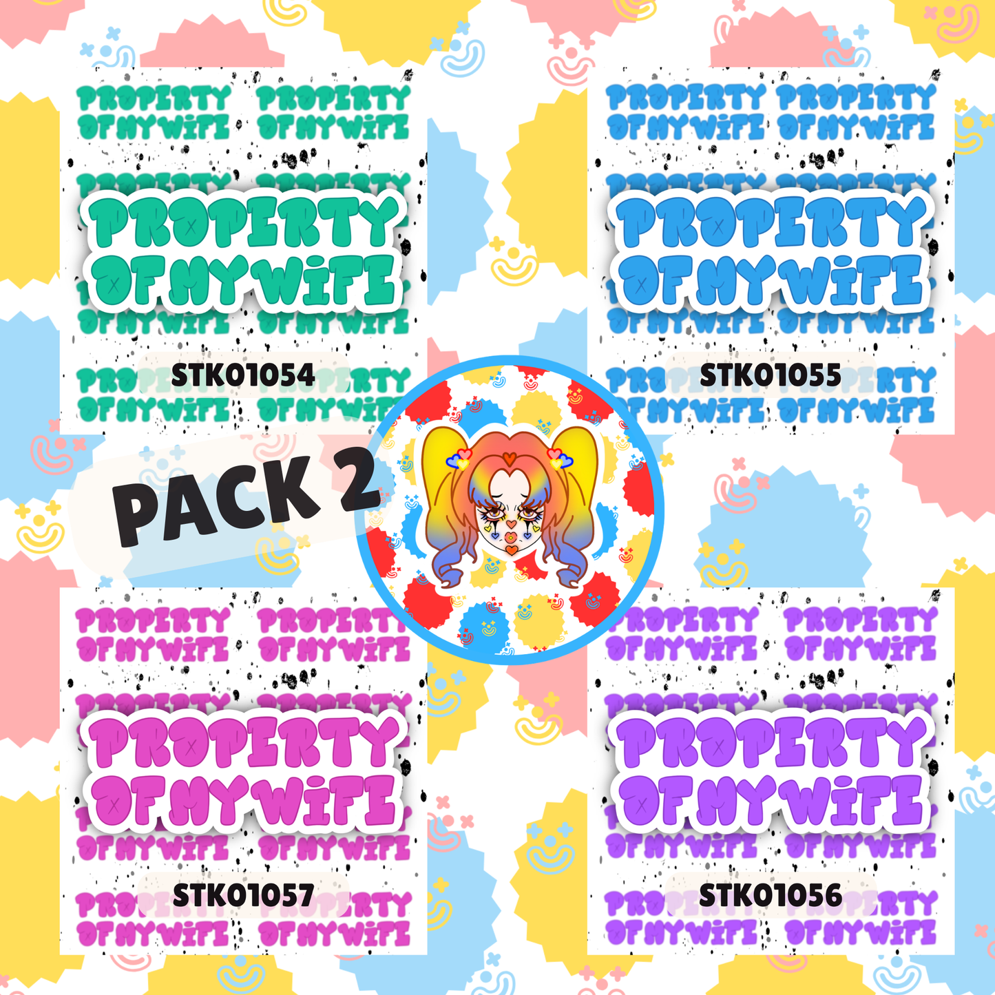 P.O.W Sticker