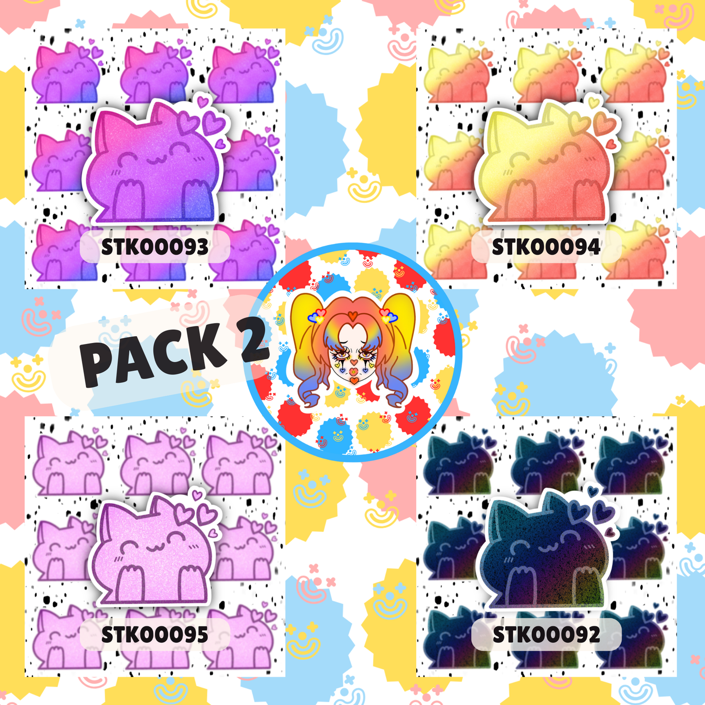 Pretty Kitty Stickers